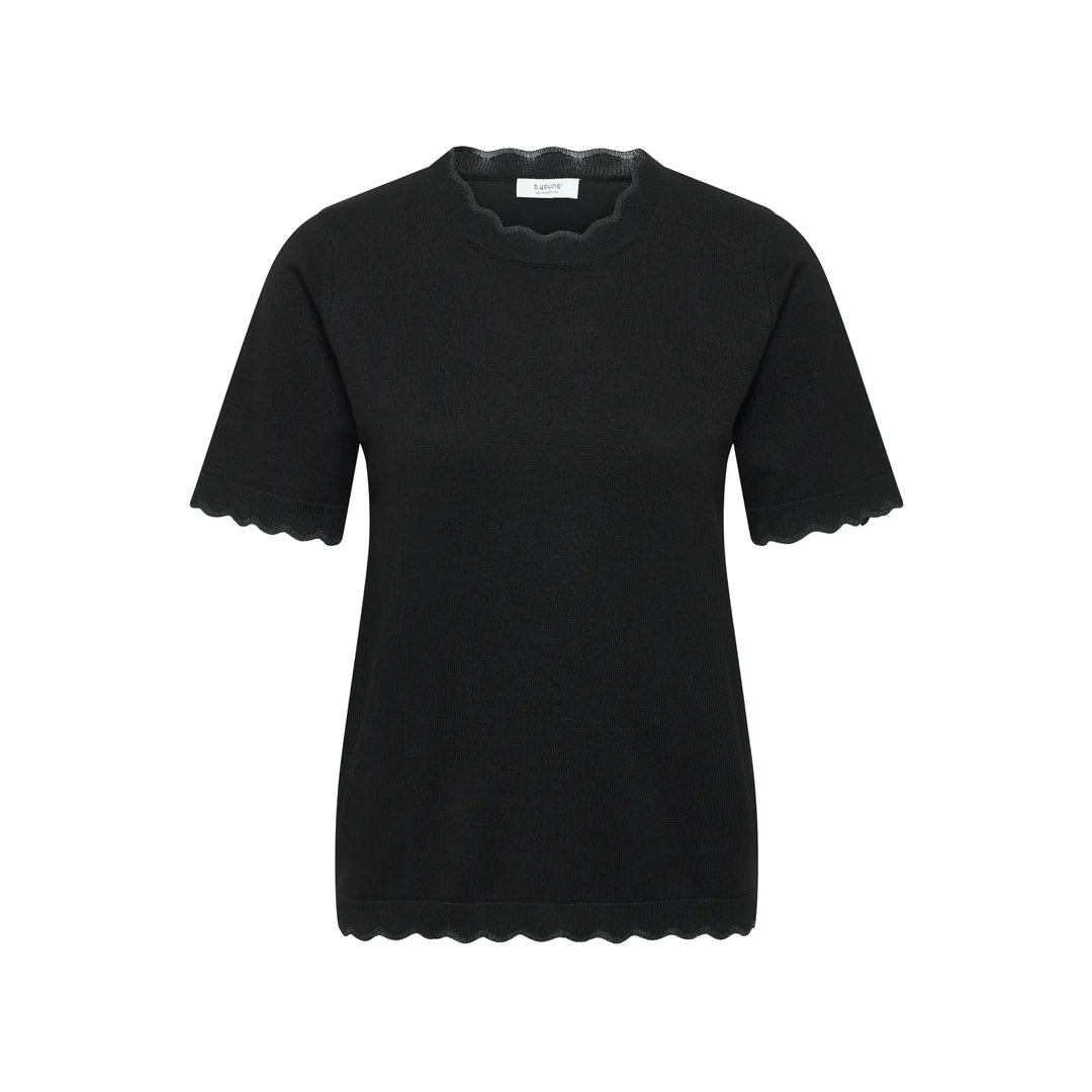 Bymmorla Lurex Short Sleeve Jumper