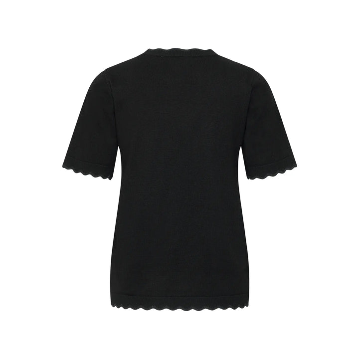 Bymmorla Lurex Short Sleeve Jumper