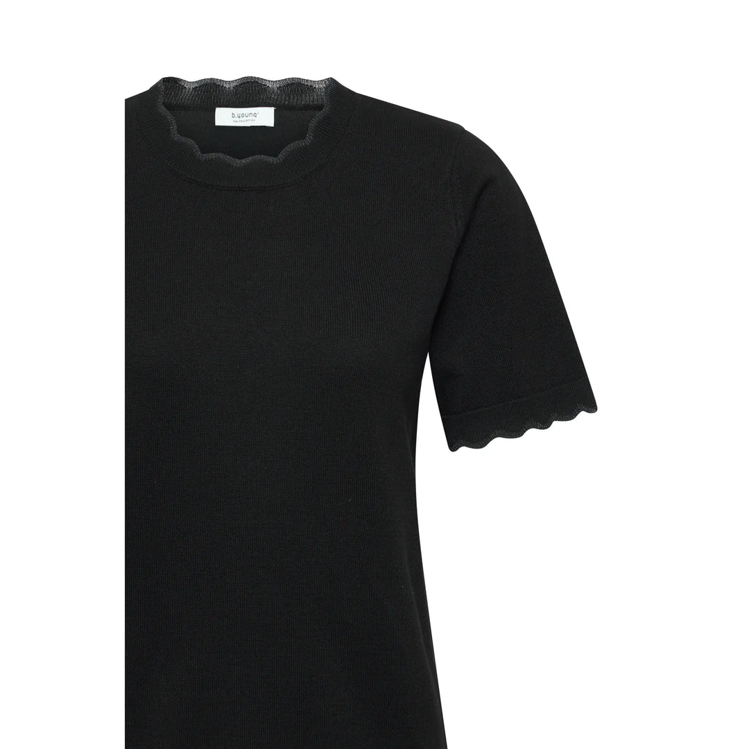 Bymmorla Lurex Short Sleeve Jumper