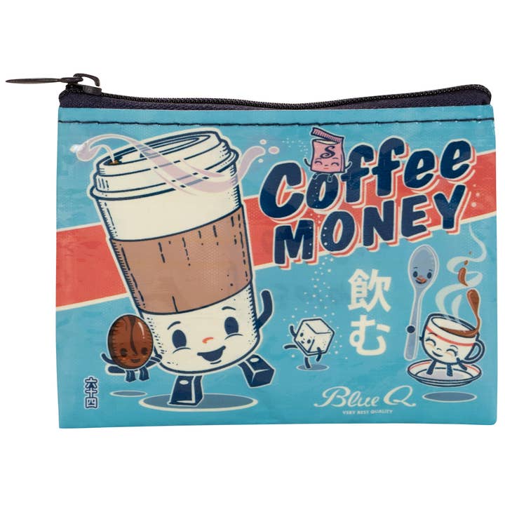Coffee Money Coin Purse