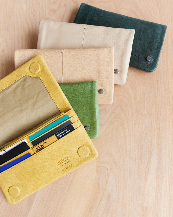 Terry Leather Wallet