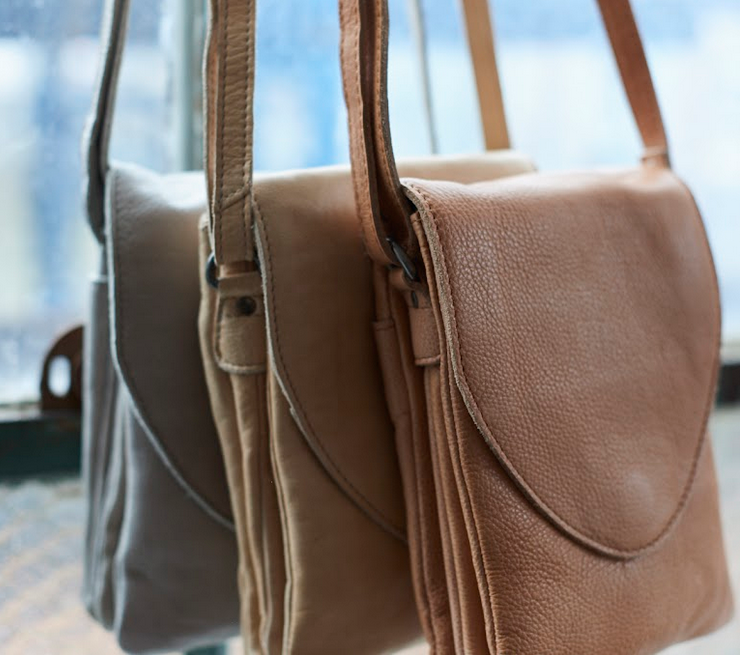 Pippa Leather Crossbody Bags - view 5