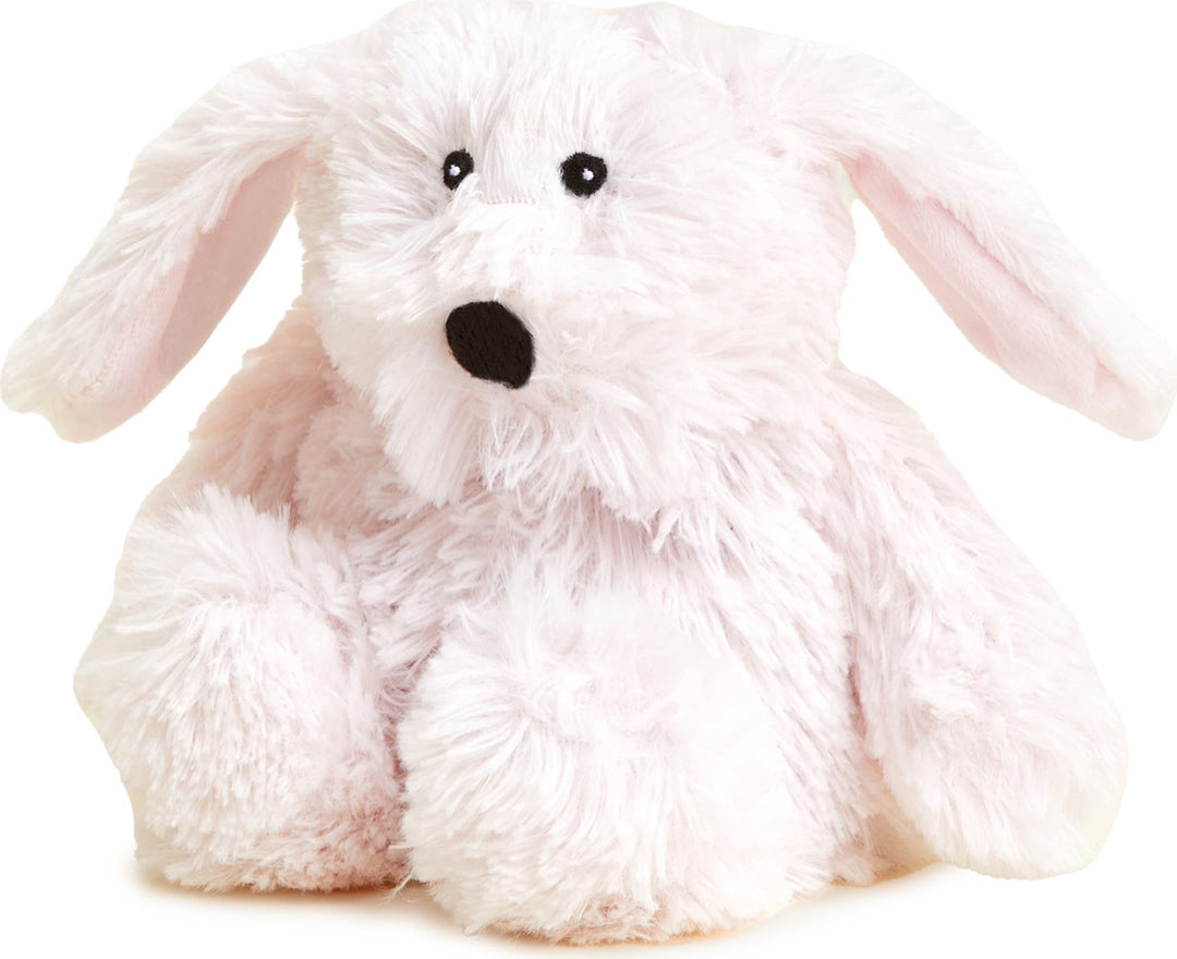 Junior Warmies light pink plush bunny stuffed animal with long ears