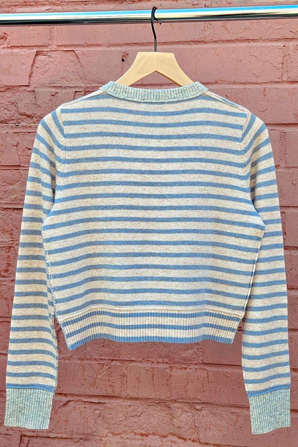 Striped Pattern Cardigan