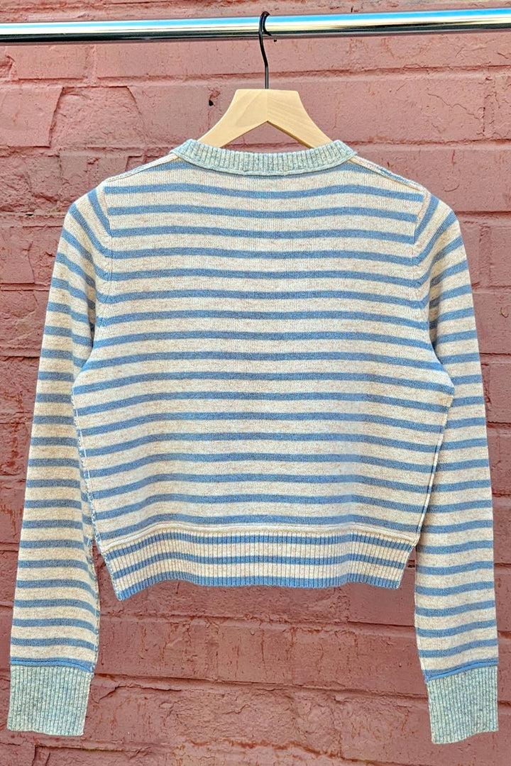 Striped Pattern Cardigan