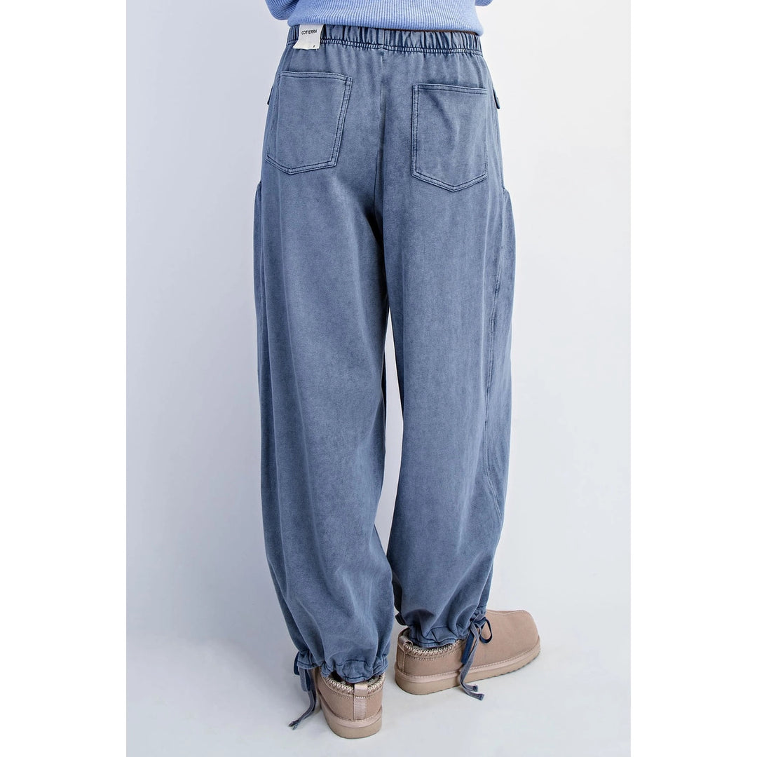 Wide Leg Cinch Pants