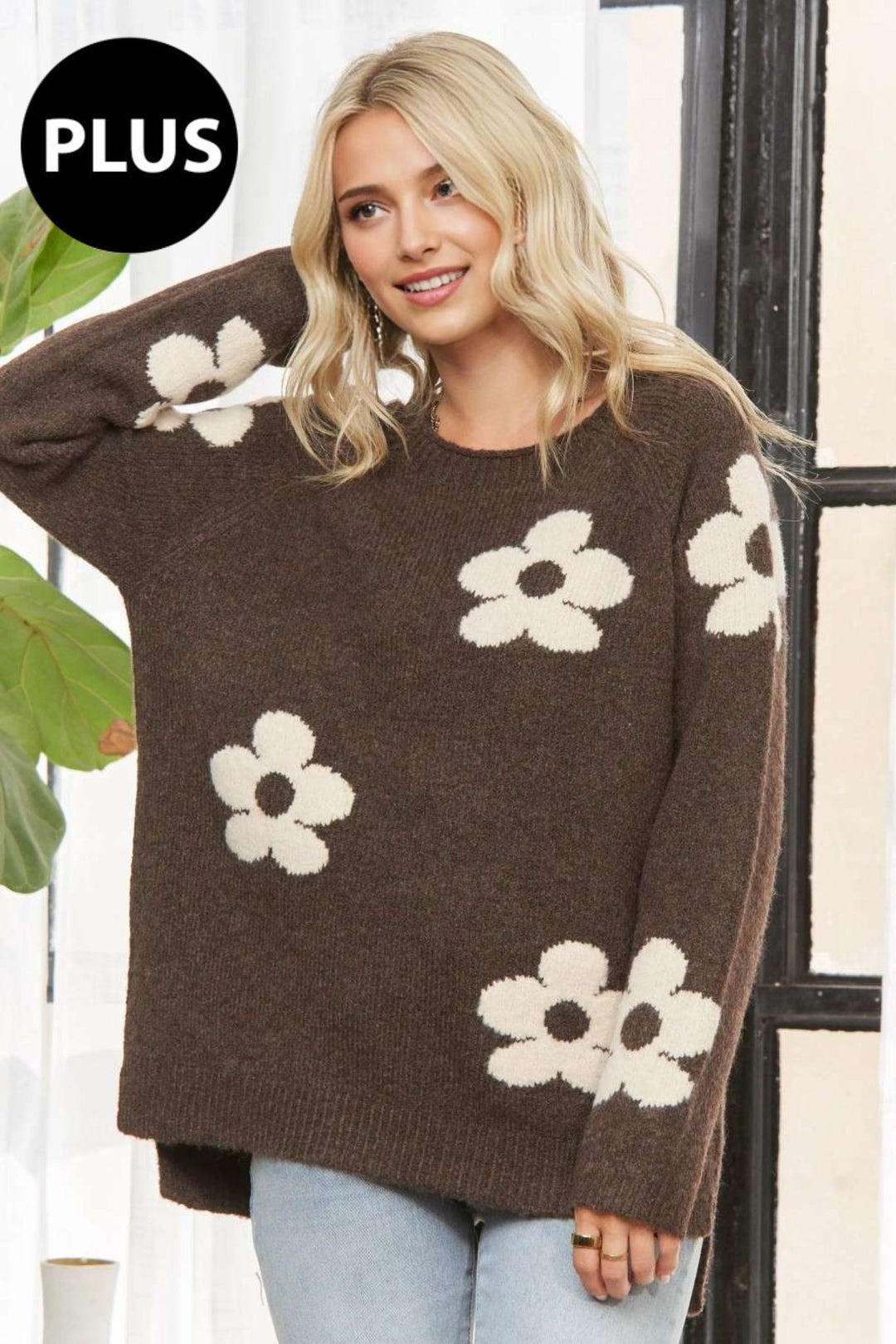 Relaxed Cozy Knit Sweater