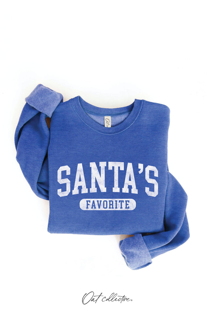SANTA'S FAVORITE Graphic Sweatshirt