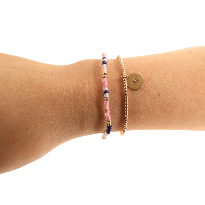 Delta Gamma Sprinkle Bracelet