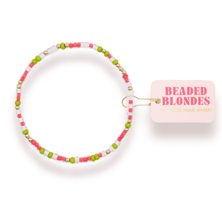 Alpha Chi Omega Sprinkle Bracelet