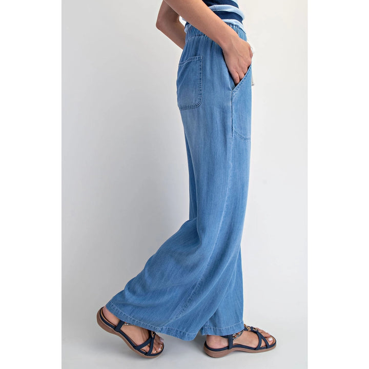 Straight Pants in Denim