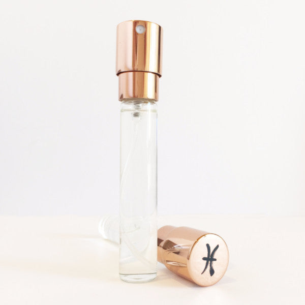 Pisces Twist &amp; Spritz 8ml vial with Pisces symbol cap