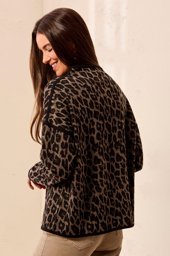 Long Sleeve Mock Neck Top