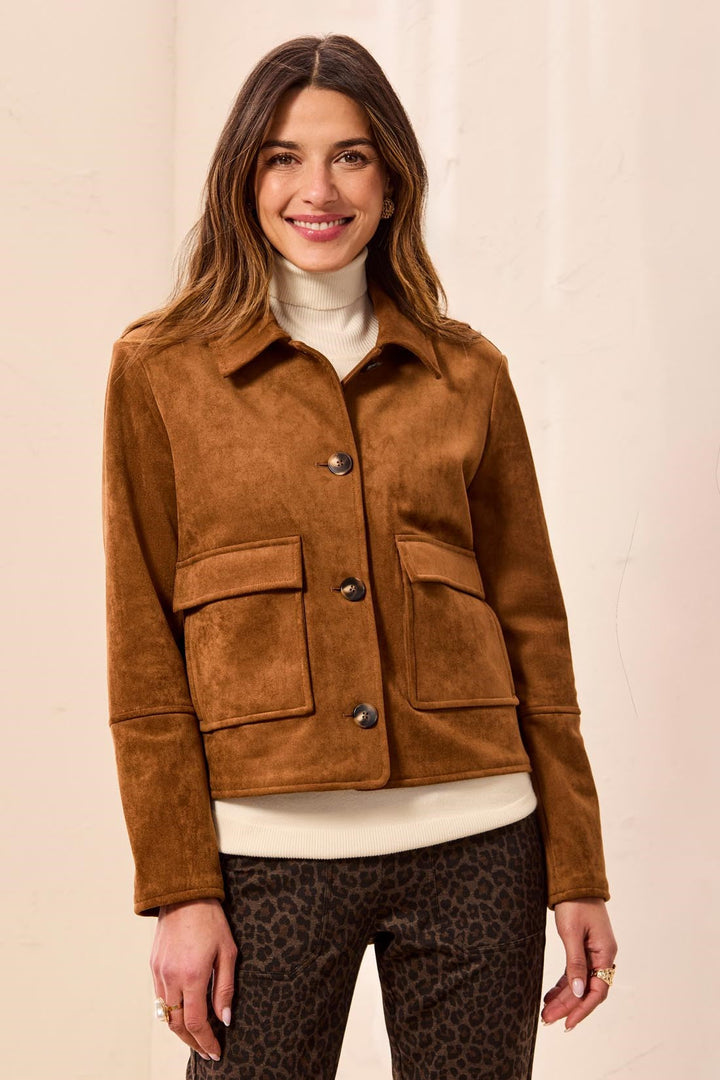 Long Sleeve Button Front Jacket