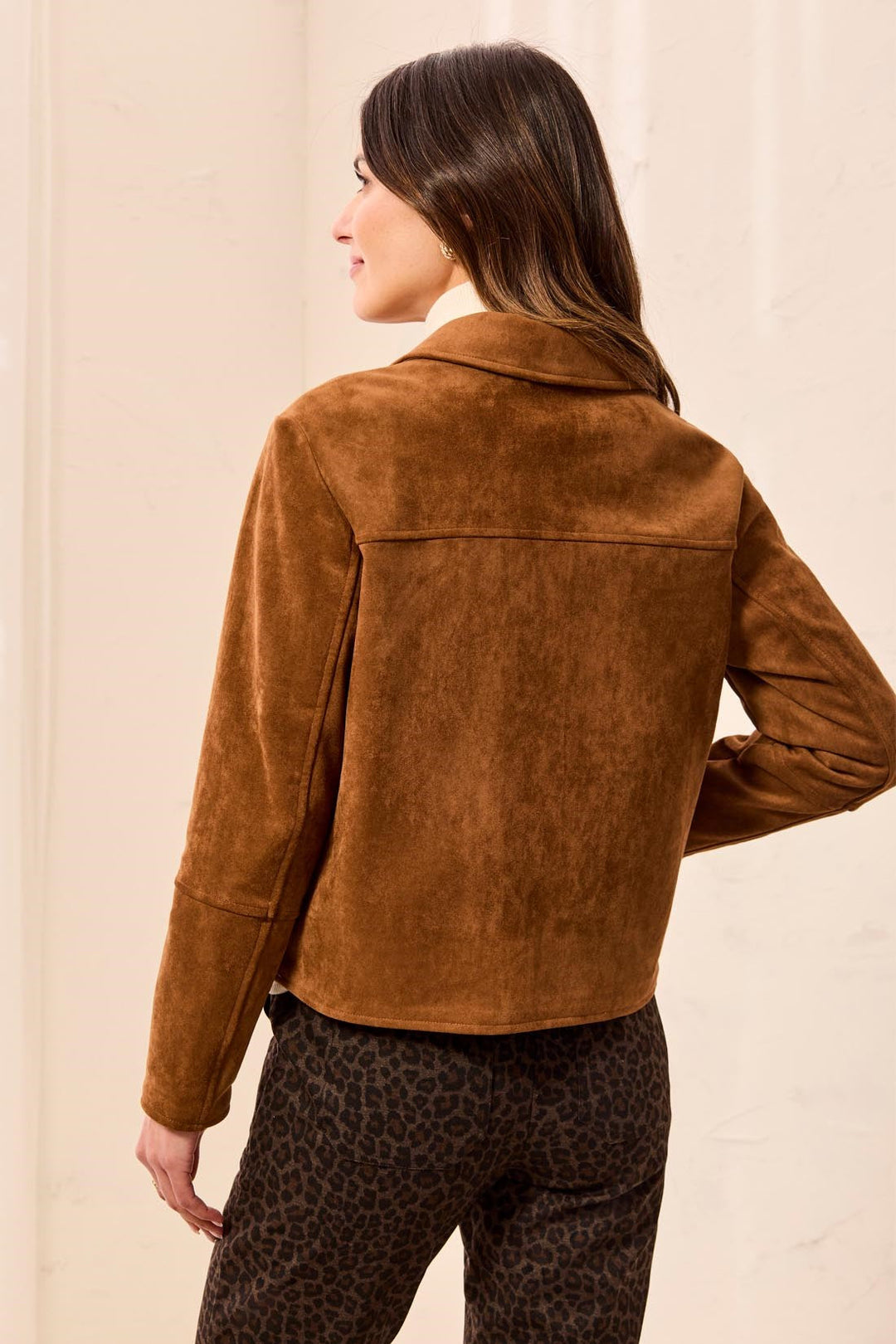 Long Sleeve Button Front Jacket