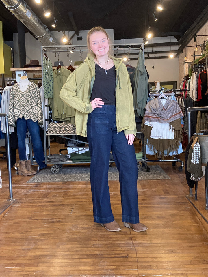 Audrey wide leg trouser