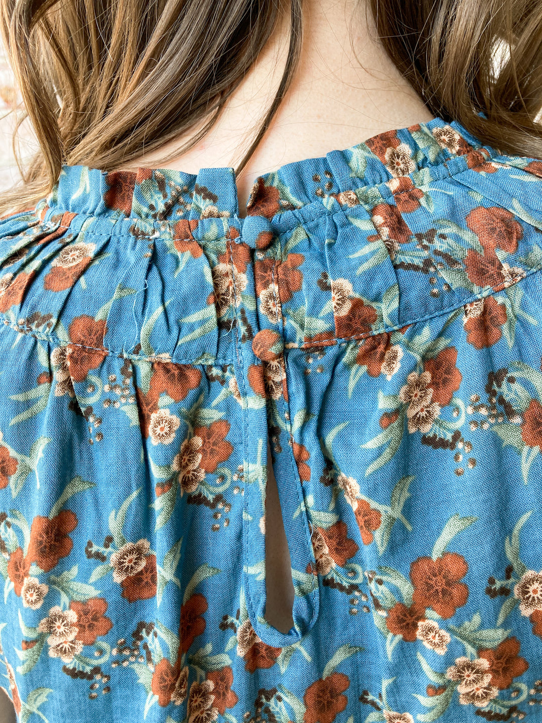 flower print top
