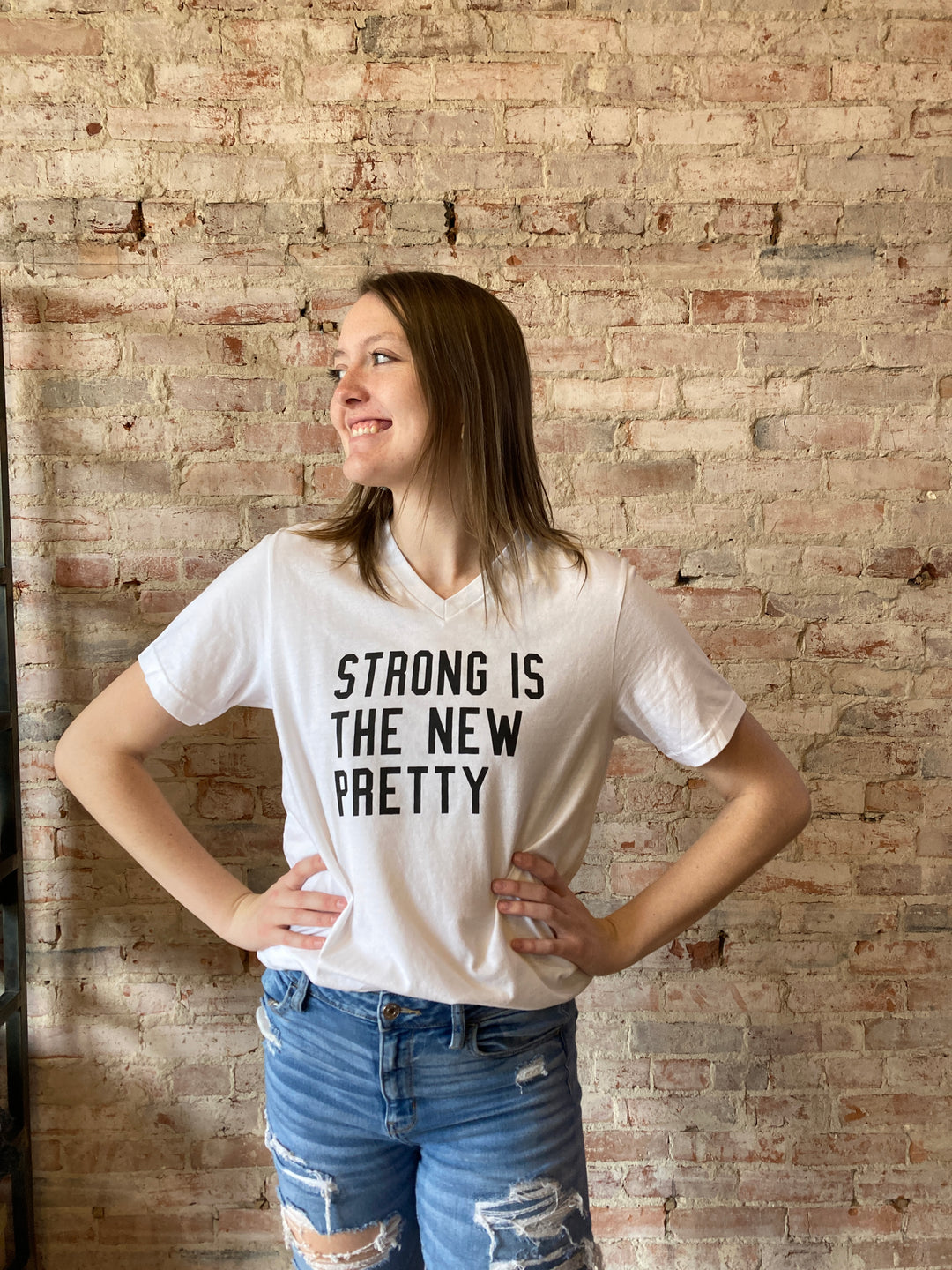 strong pretty tee
