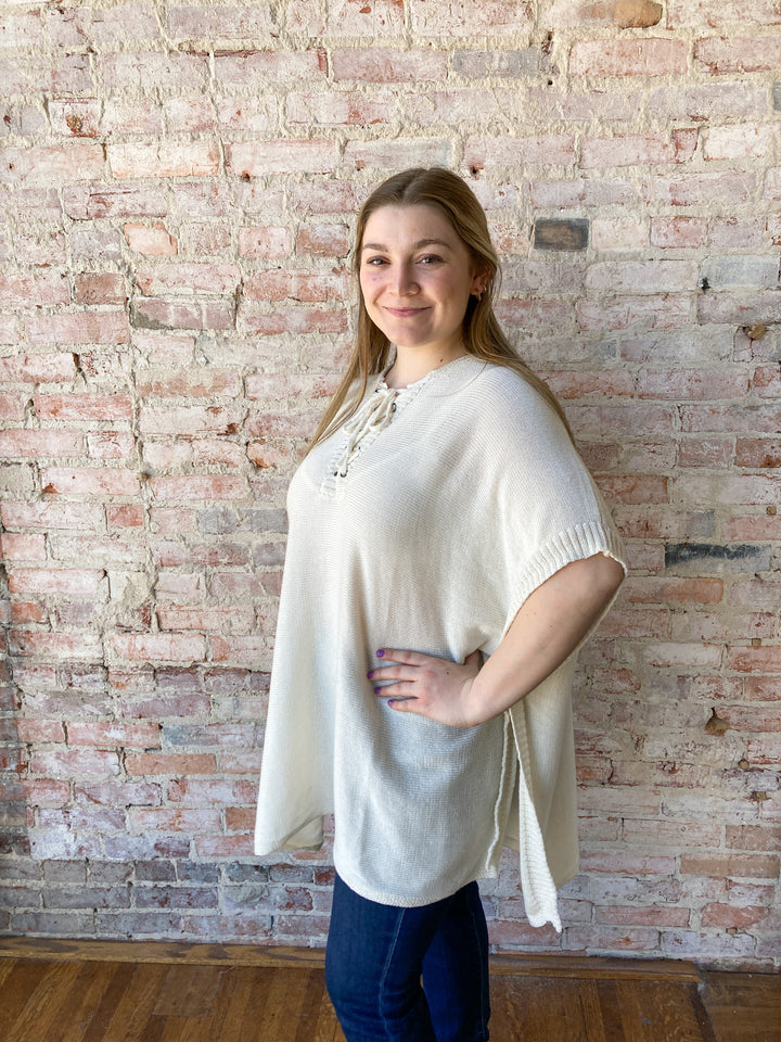 topanga poncho top