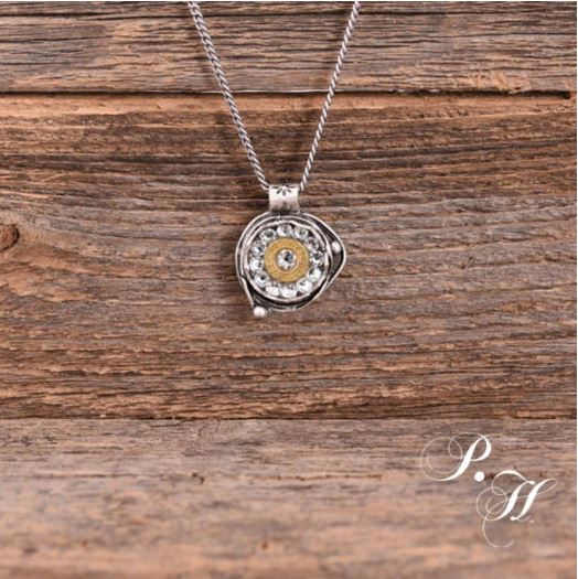 boho bullet necklace