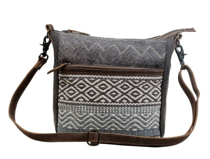Chevron Patterned Crossbody Bag