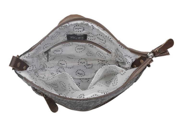 Chevron Patterned Crossbody Bag
