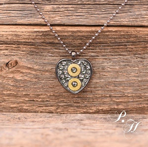 Huntress Heart necklace